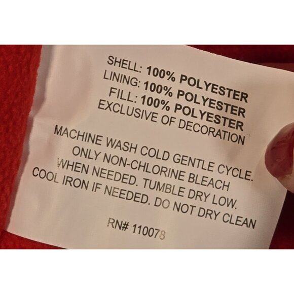 U.S. Polo Assn USPA Polar Fleece Jacket Color Block Windbreaker Hooded Men's XL - Picture 13 of 13